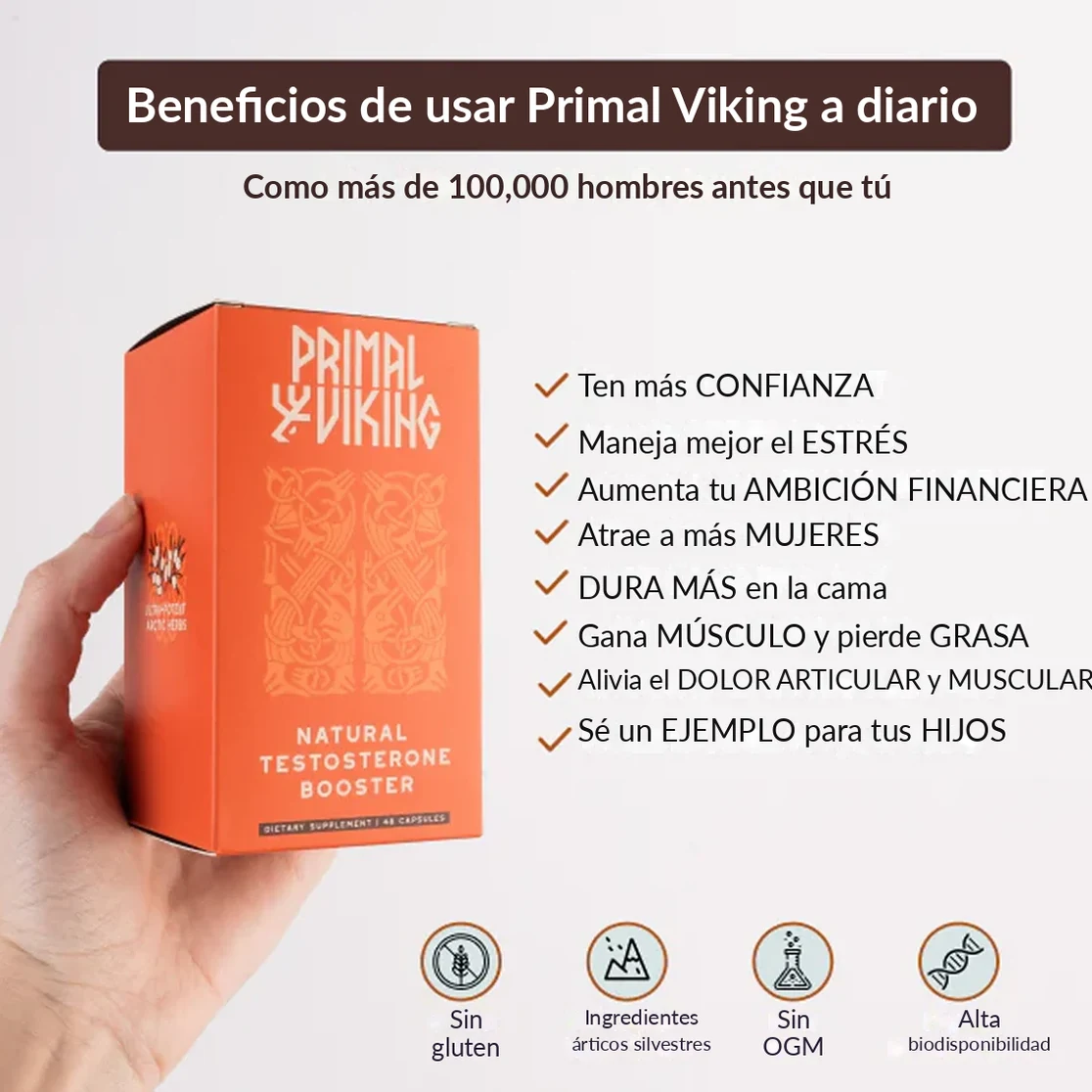 Beneficios de tomar MAX Men a diario